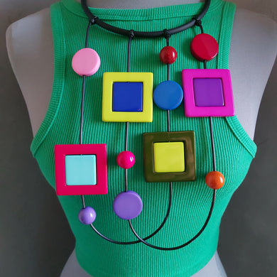 Collana splash quadro multicolor