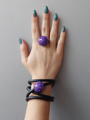 Parure ball viola brilliant