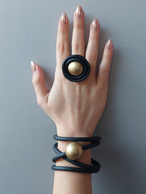 Parure Ball Flower oro