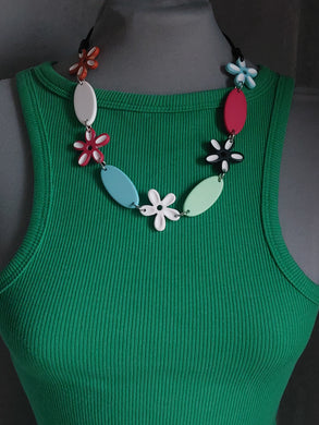 Collana fiorino double face