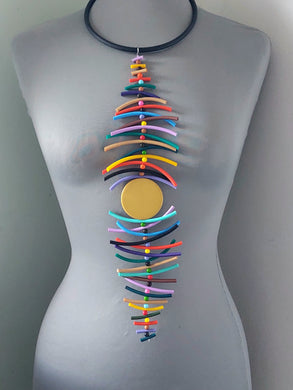 Collana fish multicolor