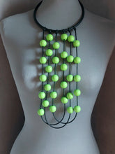 Carica l'immagine nel visualizzatore di Gallery, Collana splash verde