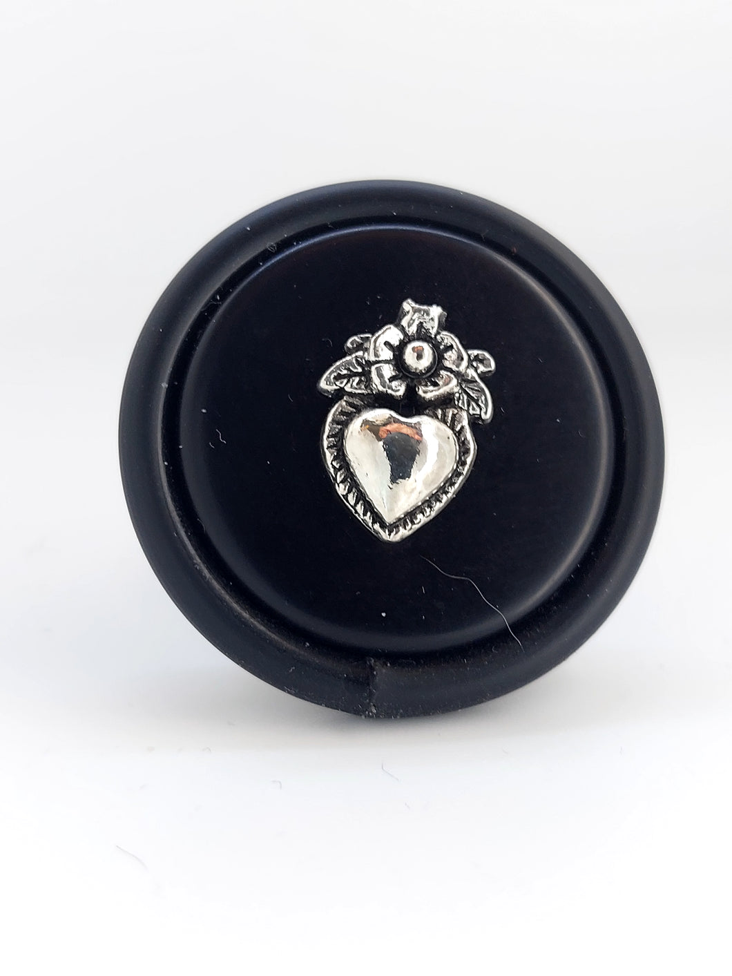 Anello Cuore fiore