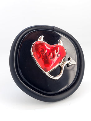 Anello Cuore diavolo