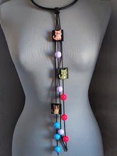 Carica l'immagine nel visualizzatore di Gallery, Collana pendolo 3 gatti