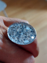 Carica l&#39;immagine nel visualizzatore di Gallery, Anello payette argento