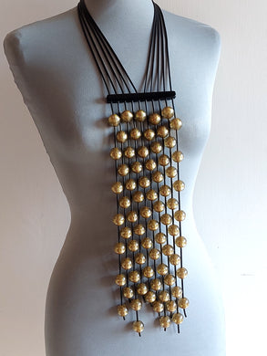 Collana Asiatic mood oro glitter