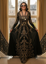 Carica l&#39;immagine nel visualizzatore di Gallery, Collana mini pica oro e nero