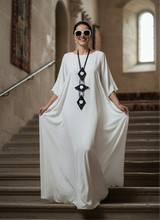 Carica l&#39;immagine nel visualizzatore di Gallery, Collana Baricentro black e white