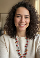 Carica l&#39;immagine nel visualizzatore di Gallery, Collana l’economica ocra terra