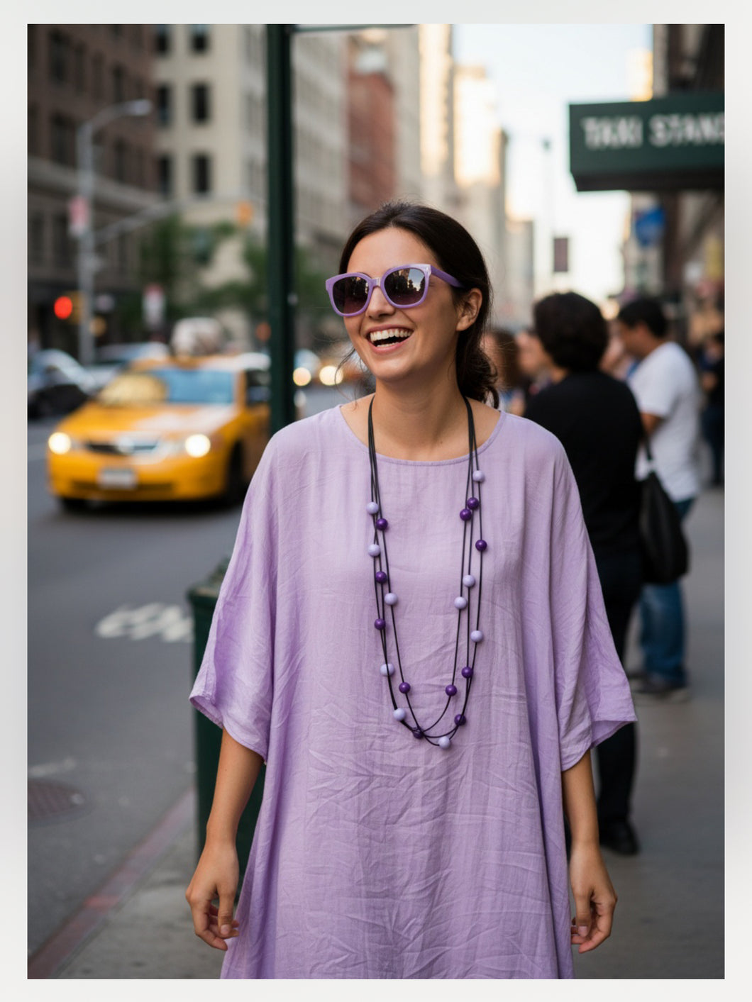 Collana l’economica viola e lavanda