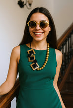 Carica l&#39;immagine nel visualizzatore di Gallery, Collana Escalation oro e nero