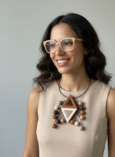 Carica l&#39;immagine nel visualizzatore di Gallery, Collana Spider i colori della terra