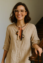 Carica l&#39;immagine nel visualizzatore di Gallery, Collana bi Line arcobaleno