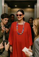 Carica l&#39;immagine nel visualizzatore di Gallery, Collana the long lilla train multicolor