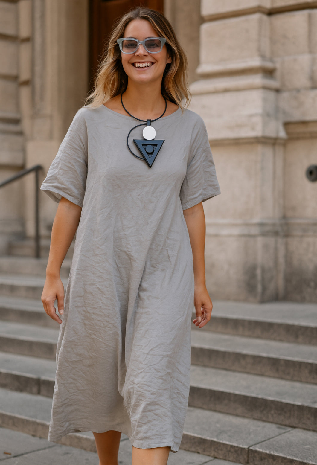 Collana punto d’incontro black e white