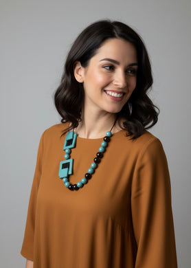 Collana Sesamo verde