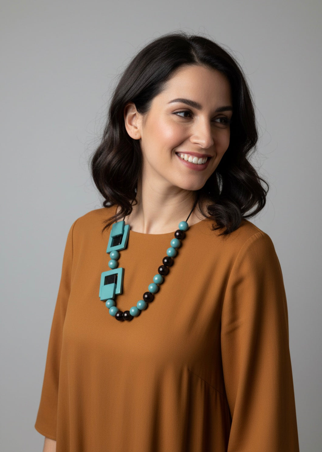 Collana Sesamo verde