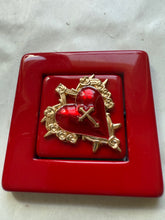 Carica l'immagine nel visualizzatore di Gallery, Anello cuore Red passion