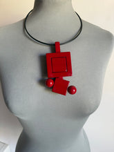 Carica l'immagine nel visualizzatore di Gallery, Collana puzzle vino 🍷 rosso