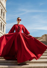 Carica l&#39;immagine nel visualizzatore di Gallery, Collana Hypnotic rosso e nero