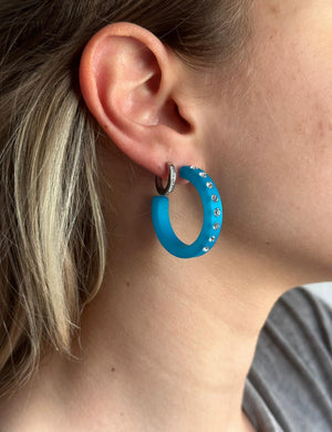 Orecchino turchese