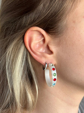 Orecchini multicolor