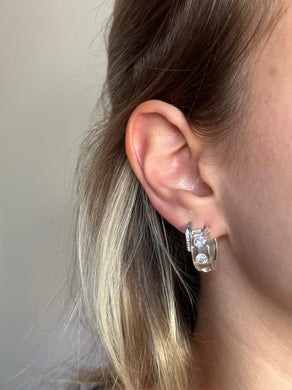 Orecchini trasparenti S.