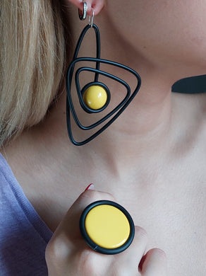 Parure stella giallo winter