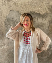 Carica l'immagine nel visualizzatore di Gallery, Collana splash cuore rosso brilliant