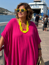Carica l'immagine nel visualizzatore di Gallery, Collana mare giallo fluo