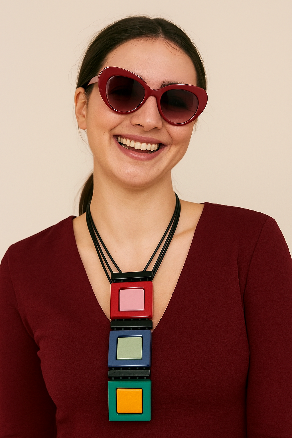 Collana totem multicolor