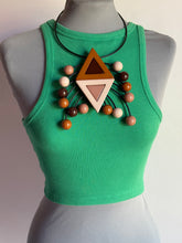 Carica l&#39;immagine nel visualizzatore di Gallery, Collana Spider i colori della terra