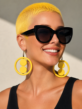 Carica l'immagine nel visualizzatore di Gallery, Orecchini Venus giallo