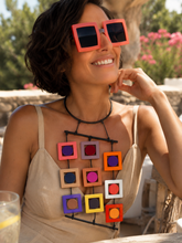 Carica l'immagine nel visualizzatore di Gallery, Collana Bilding multicolor