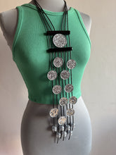 Carica l'immagine nel visualizzatore di Gallery, Collana Mirage argento payette (double face)