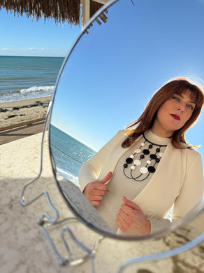 Collana splash black &white