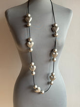 Carica l'immagine nel visualizzatore di Gallery, Collana l’uno e virgola cuore argento