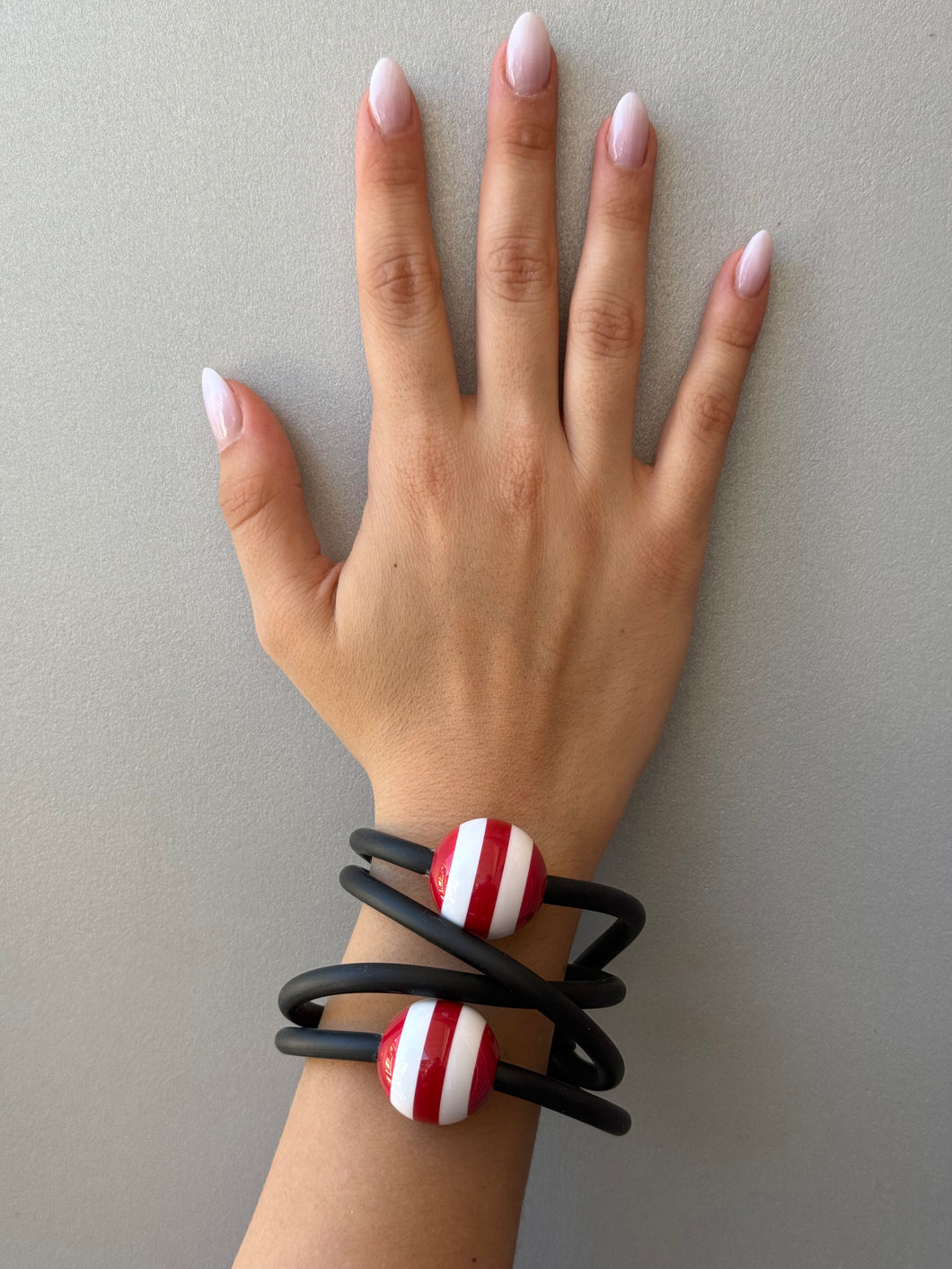 Bracciale 2 rosso e bianco