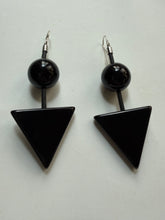 Carica l'immagine nel visualizzatore di Gallery, Orecchini Balance nero