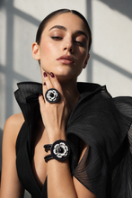 Carica l'immagine nel visualizzatore di Gallery, Parure Flower fantasy black &amp;white