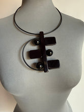Carica l'immagine nel visualizzatore di Gallery, Collana Enzo total black