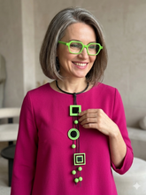 Carica l'immagine nel visualizzatore di Gallery, Collana pendolo sempre al verde