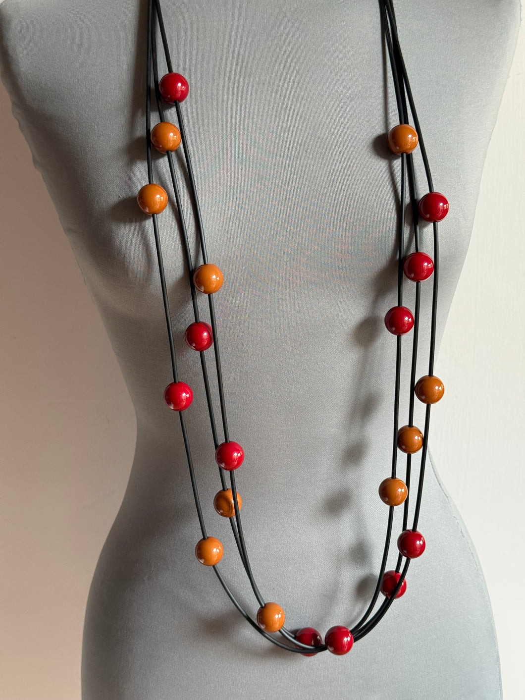 Collana l’economica ocra terra