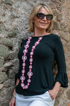 Carica l'immagine nel visualizzatore di Gallery, Collana Madame butterfly rosa