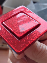 Carica l'immagine nel visualizzatore di Gallery, Anello rosso glitter