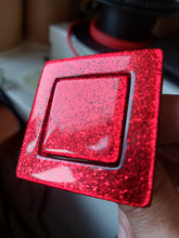 Carica l'immagine nel visualizzatore di Gallery, Anello rosso glitter