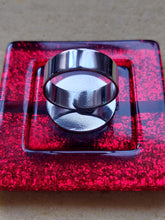 Carica l'immagine nel visualizzatore di Gallery, Anello rosso glitter