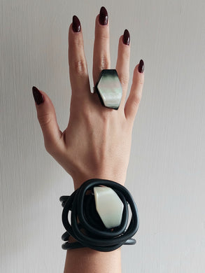 Parure madreperla multicolore