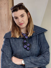 Carica l&#39;immagine nel visualizzatore di Gallery, Collana grape viola(unico)